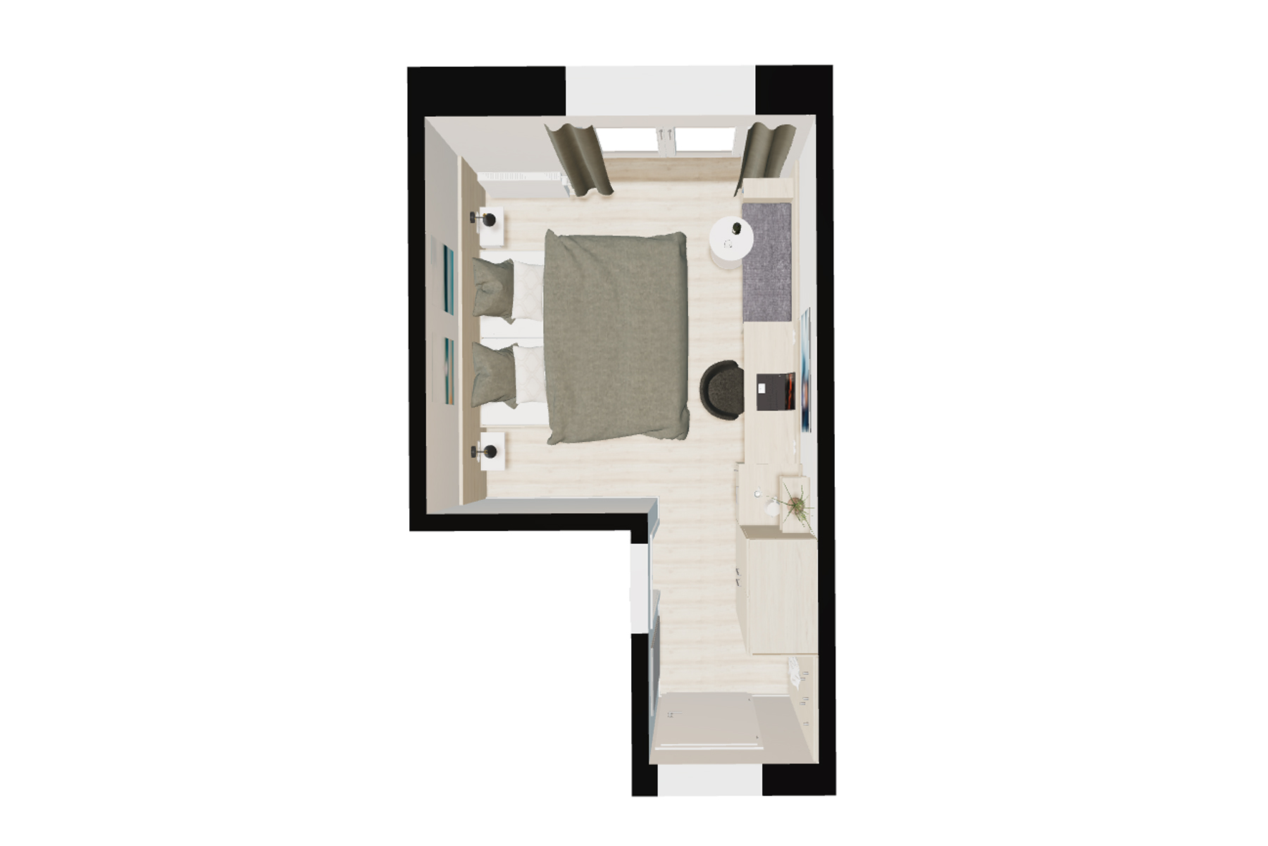 Doppelzimmer, Bild 6