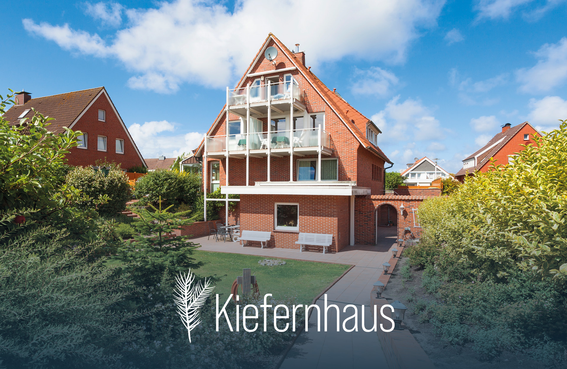 Großes Komfort Apartment Balkon, Bild 7