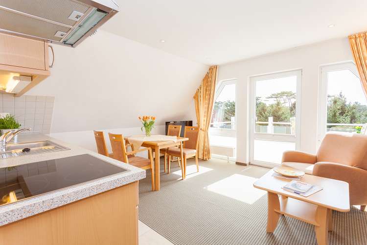 Großes Komfort Apartment Balkon, Bild 1